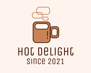 Brown Coffee Mug  logo design