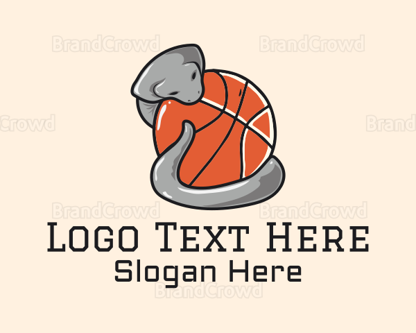 Cobra Basketball Sports Logo