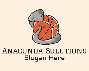 Anaconda - Cobra Basketball Sports logo design
