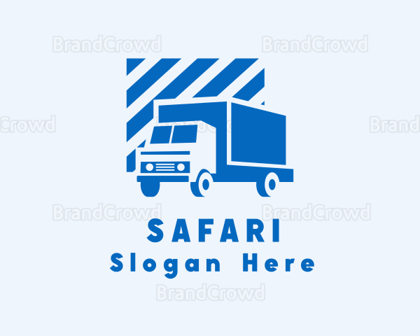 Delivery Truck Transportation Logo