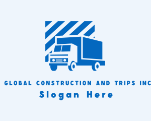 Delivery Truck Transportation Logo