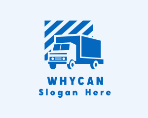 Delivery Truck Transportation Logo