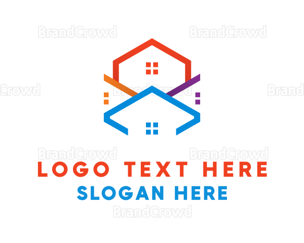 Realty House Hexagon Logo