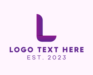 App - Finance App Letter L logo design