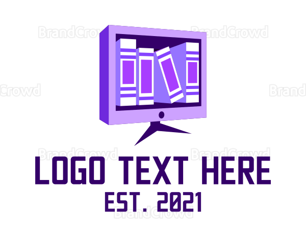 Library Computer Education Logo