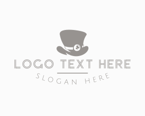 Gentleman - Fancy Leprechaun Hat logo design