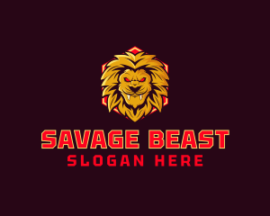 Lion Beast Esports logo design
