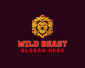 Lion Beast Esports logo design