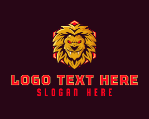 Beast - Lion Beast Gaming logo design