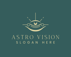 Spiritual Astral Eye logo design