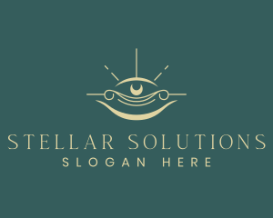 Spiritual Astral Eye logo design