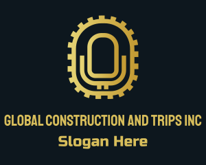 Sound - Golden Microphone Podcast logo design