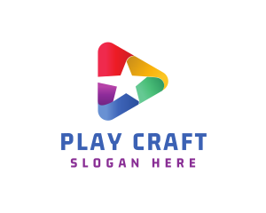 Star Media Player logo design