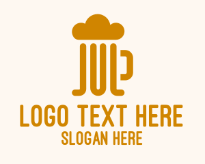 Simple - Simple Beer Foam Mug logo design