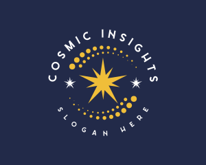 Astrology - Cosmic Star Astrology logo design