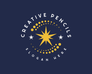 Cosmic Star Astrology logo design