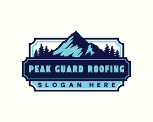 Mountain Peak Outdoor logo design