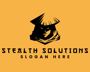 Stealth - Ninja Hunter Assassin logo design