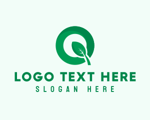 Ecosystem - Garden Landscaping Letter Q logo design