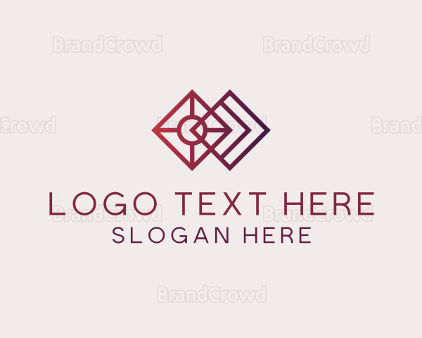 Diamond Textile Design Logo