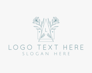 Organic - Floral Beauty Feminine logo design