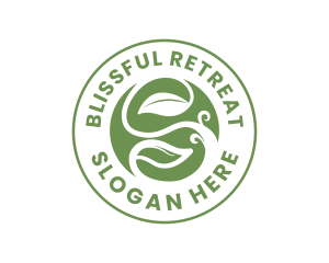 Fresh - Leaf Vine Letter S logo design