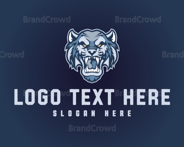 Sabertooth Sport Team Mascot Logo