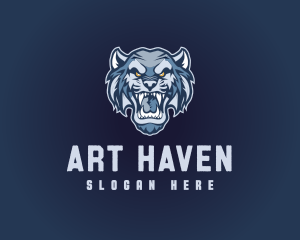 Sabertooth Sport Team Mascot logo design