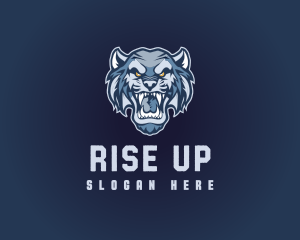 Sabertooth Sport Team Mascot logo design