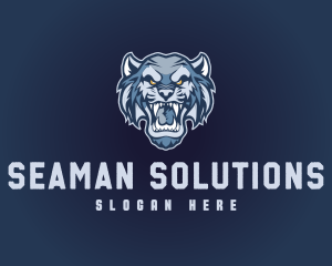 Sabertooth Sport Team Mascot logo design