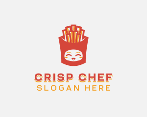 Fries Snack Diner logo design