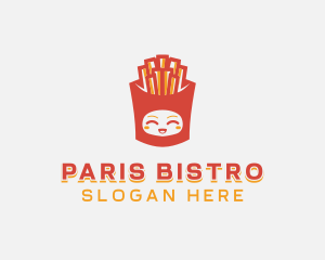 Fries Snack Diner logo design