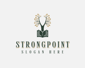 Publishing - Book Reading Tree logo design