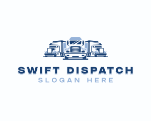 Dispatch - Trucking Delivery Dispatch logo design