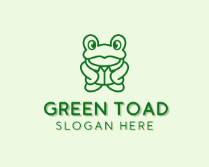 Toad - Toad Frog Pet logo design