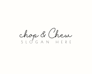 Generic Handwritten Cursive  Logo