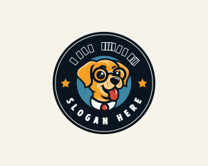 Smart Puppy Dog Logo