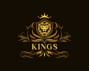 Lion King Crest logo design