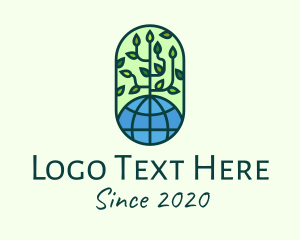 Global - Global Eco Nature Conservation logo design