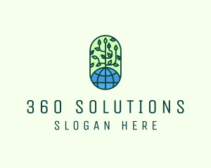 Global Eco Nature Conservation logo design