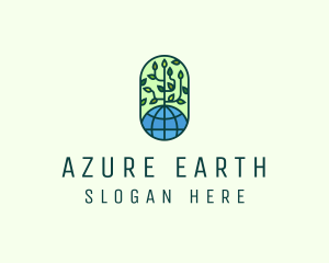 Global Eco Nature Conservation logo design