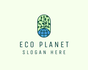 Global Eco Nature Conservation logo design