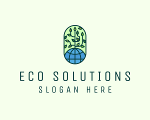 Conservation - Global Eco Nature Conservation logo design