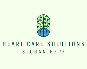 Global Eco Nature Conservation logo design