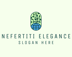 Global Eco Nature Conservation logo design