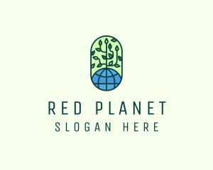 Global Eco Nature Conservation logo design