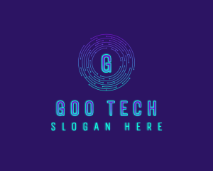 Cyber Tech IT logo design