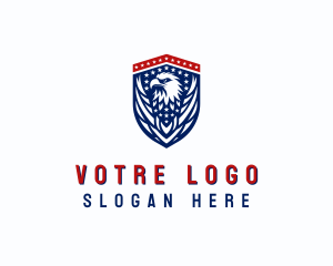 Veteran - Veteran Eagle Shield logo design