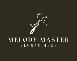 Musician - Cello Orchestra Musician logo design