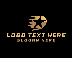Swoosh - Fast Star Studio logo design